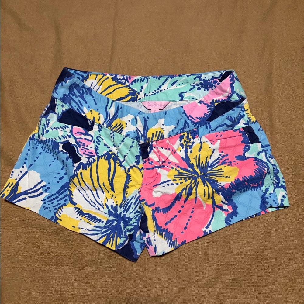 Lilly Pulitzer Colorful Floral Shorts